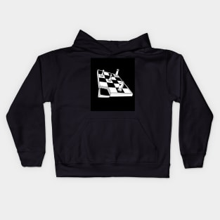 Chessboard Player Chess Pieces Kids Hoodie